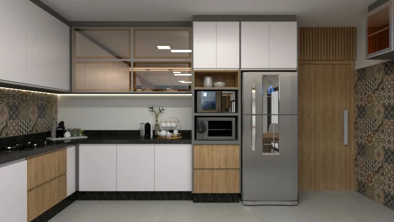 Cozinha Minimalista com Design Clean