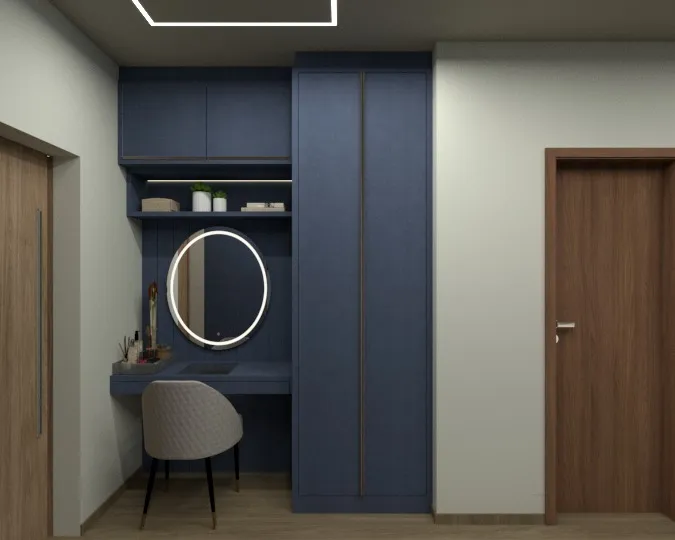 Área Compacta de Estudo/Makeup Planejada